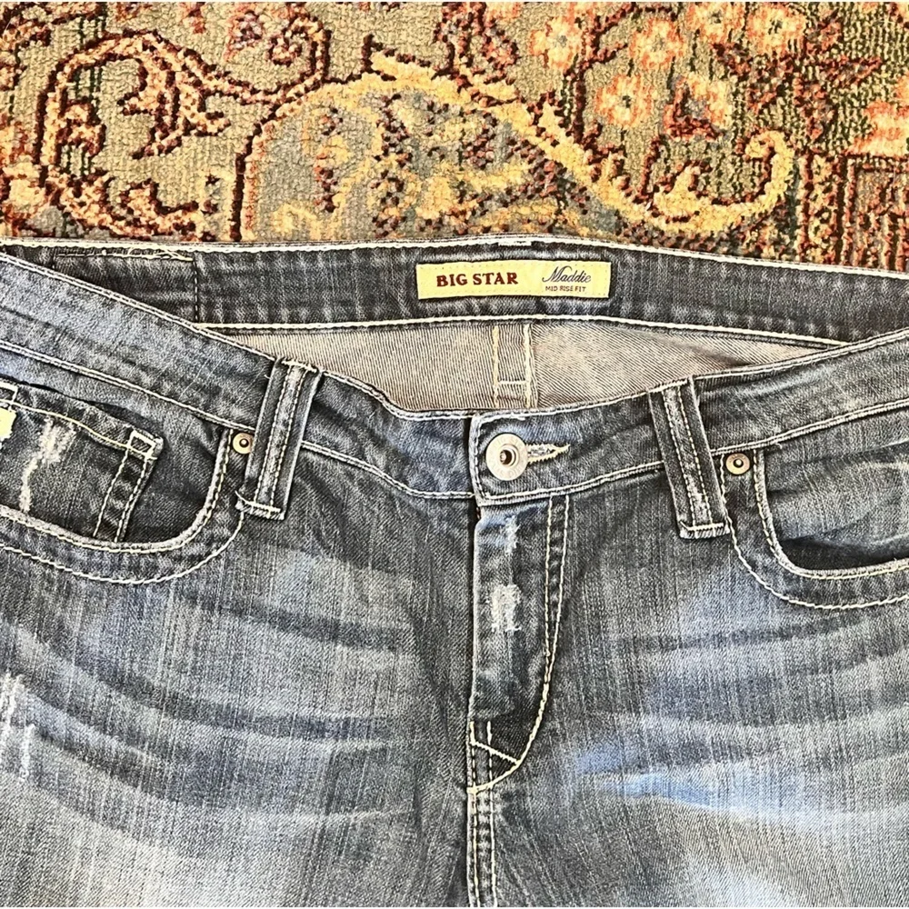 Ladies Big Star Maddie Straight Leg Jeans